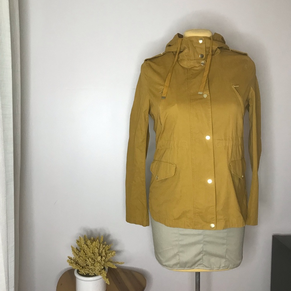 Yellow Utility Jacket - Picture 4 of 7